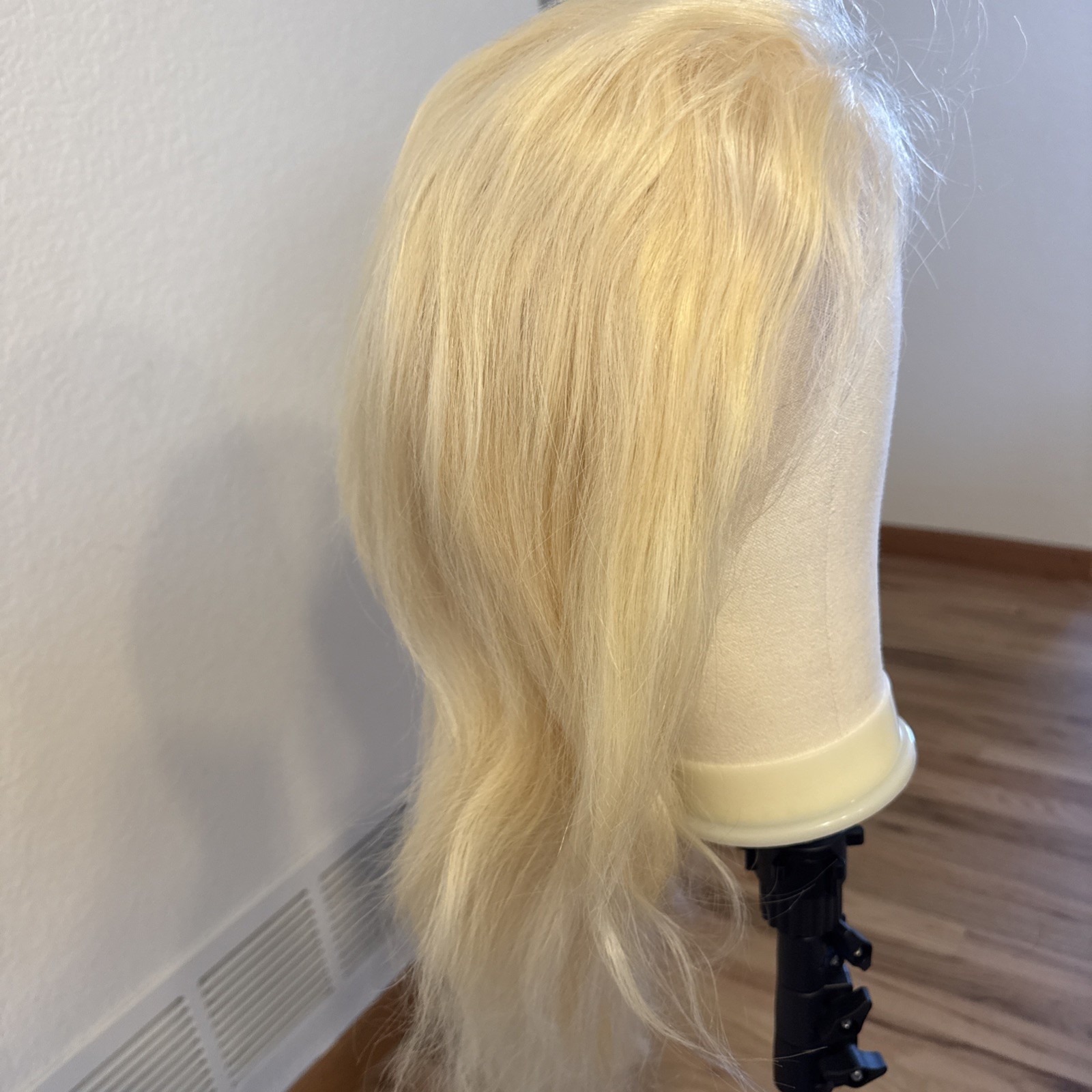 Human Hair Wig | 27” Light| Golden Blonde Highlight’s Lace Cap No Tags 144