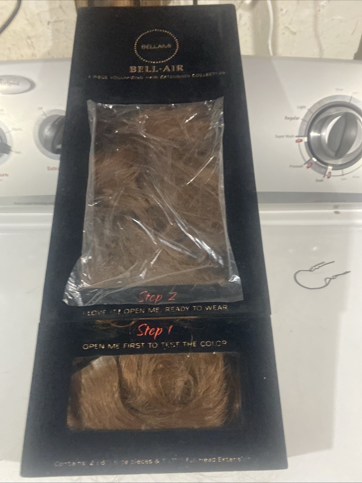 BELLAMI Bell-Air 3 Piece Volumizing Hair Extension Collection #4Chocolate Brown