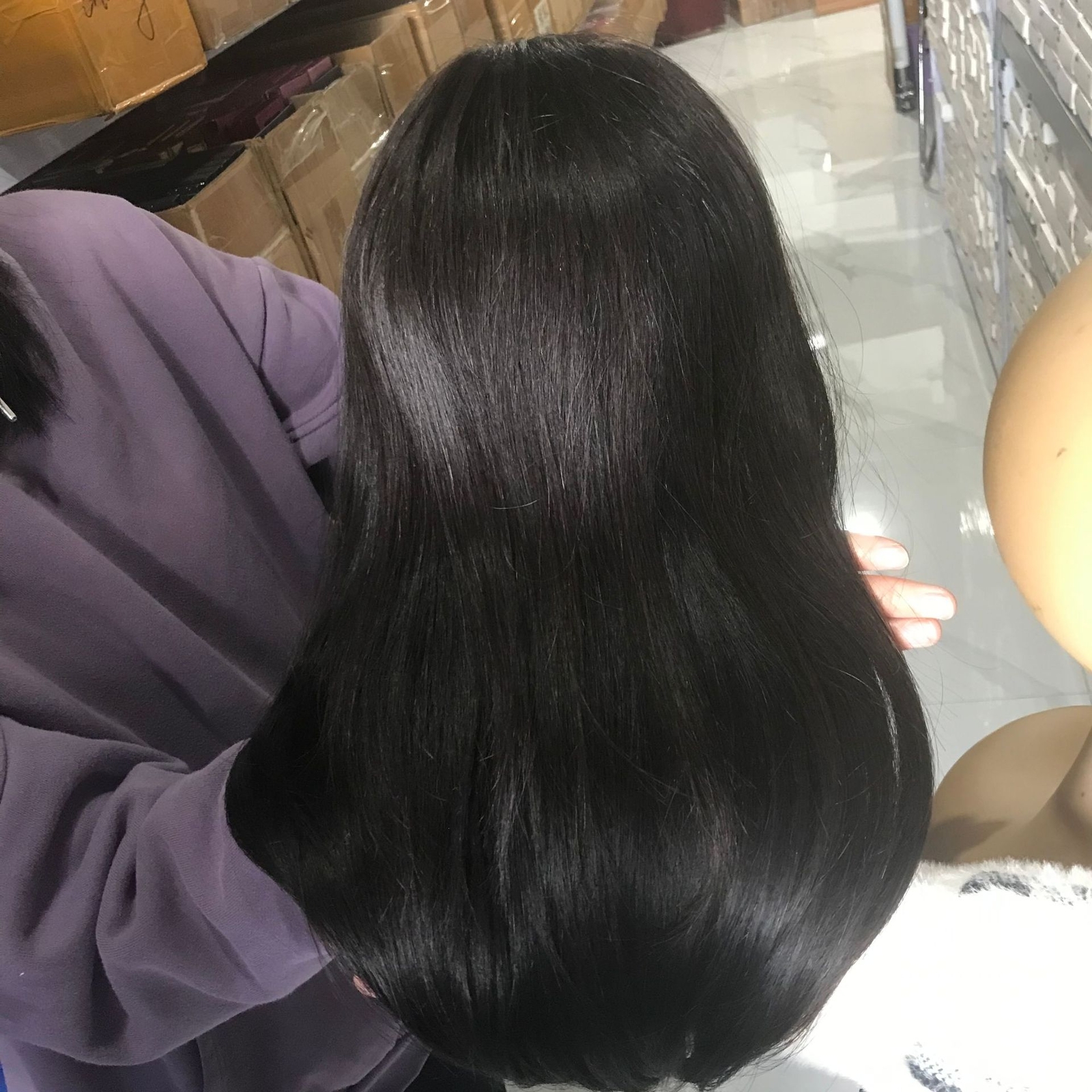 Silk Base Top Medical Wig Europvean 100% Virgin Human Hair