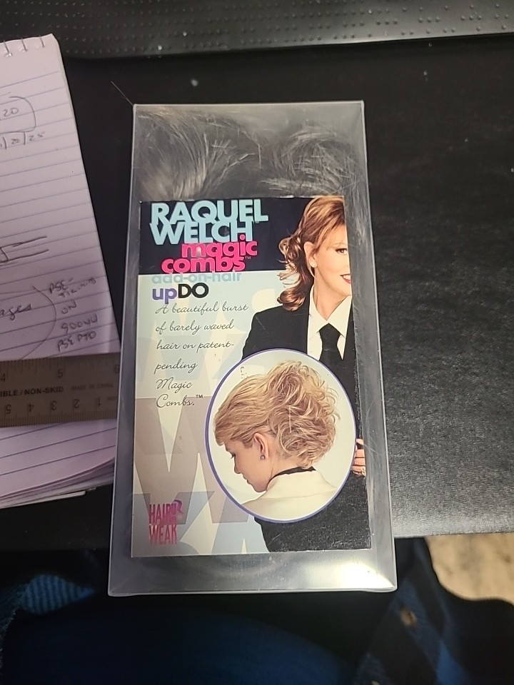 Raquel Welch UpDo Interlocking Magic Combs- R44 Steel Gray Directions included