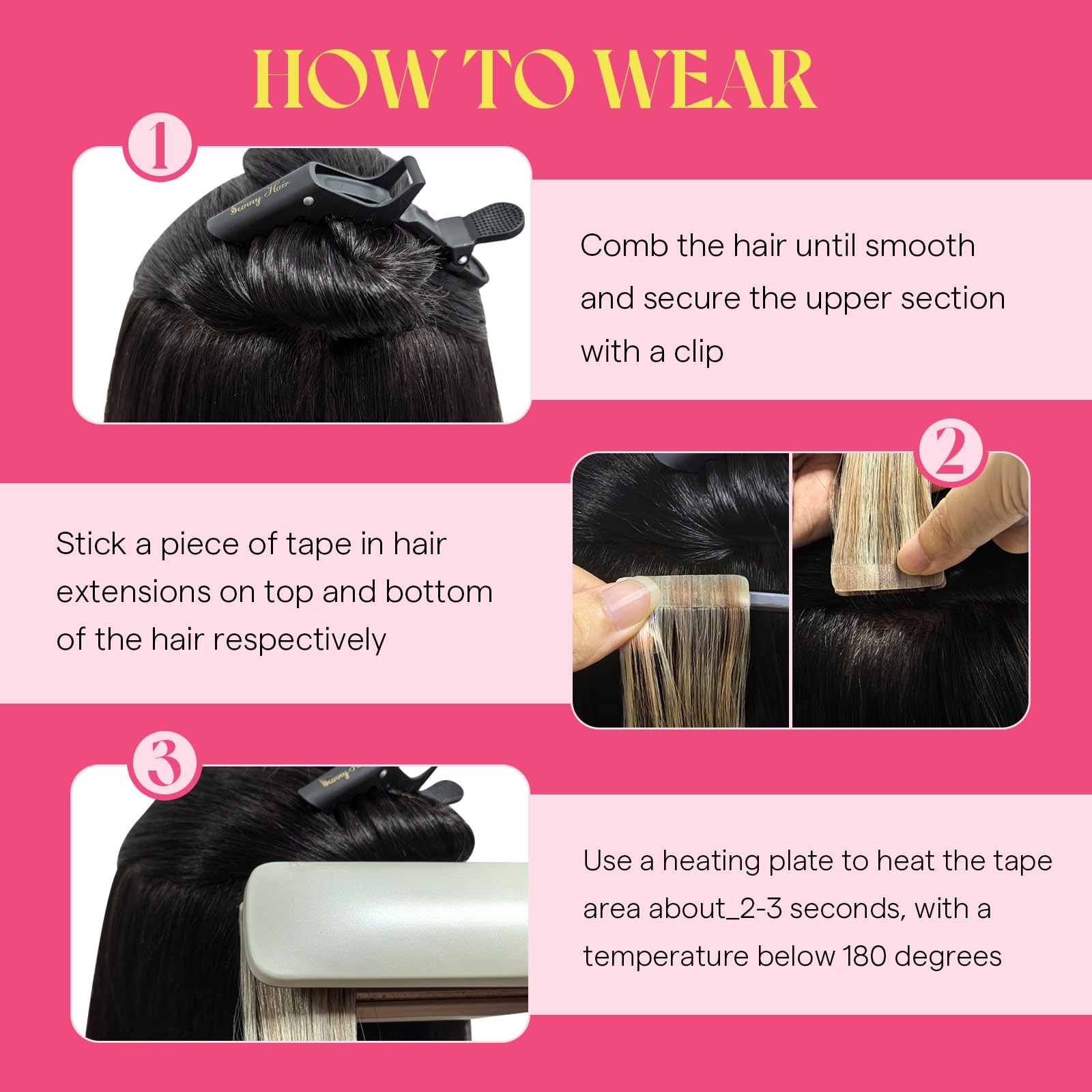 Ve Sunny Platinum Blonde Tape In Hair Extensions Easy To Maintain Remy Real