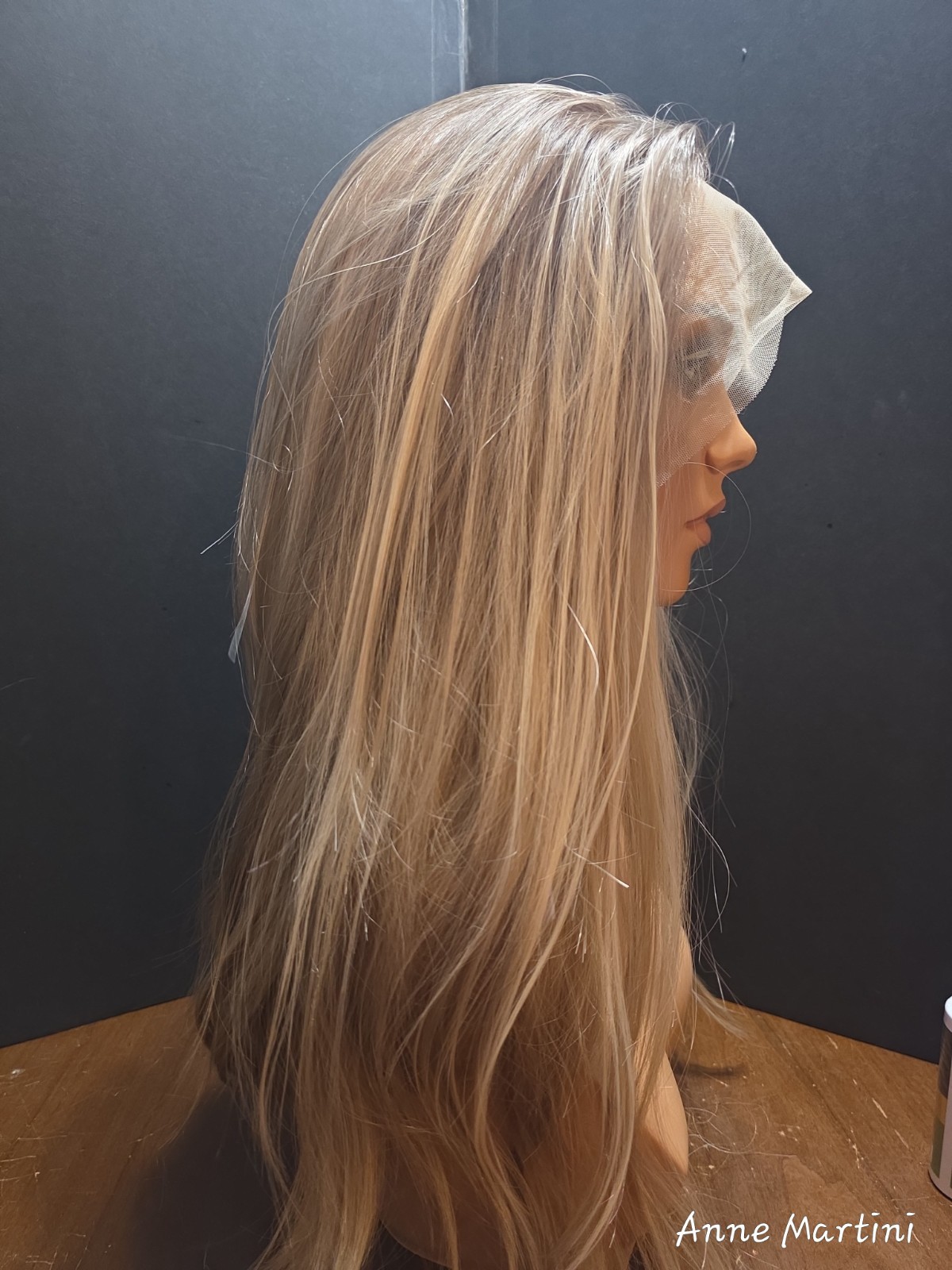 Love Story Jeremy Blond Wig Lace Front Cap Construction