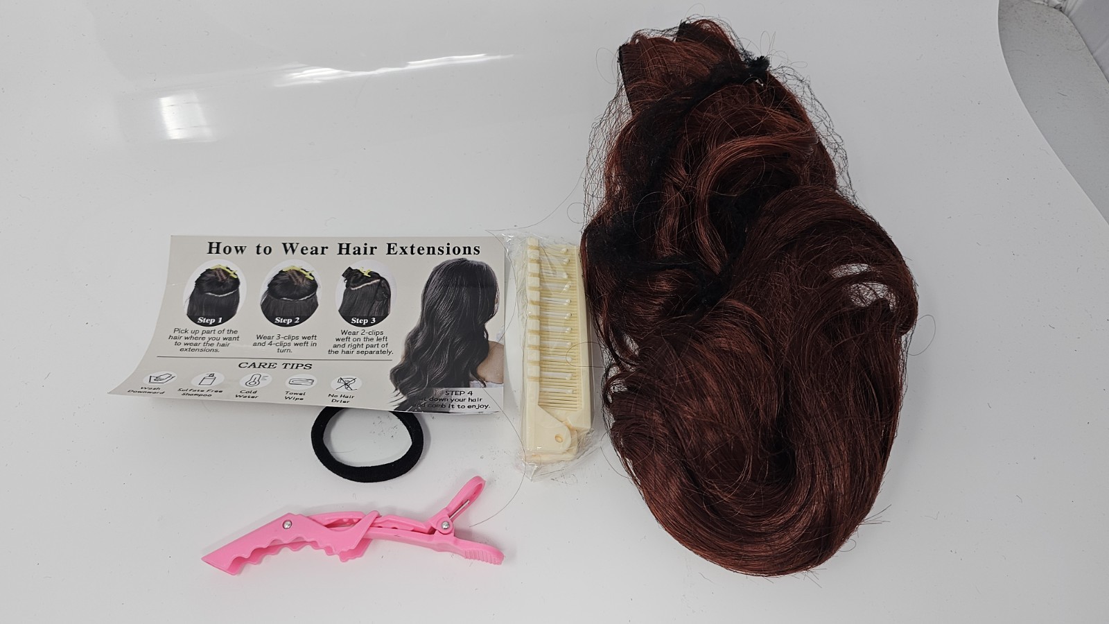 Clip In Hair Extensions 24″ 118A#