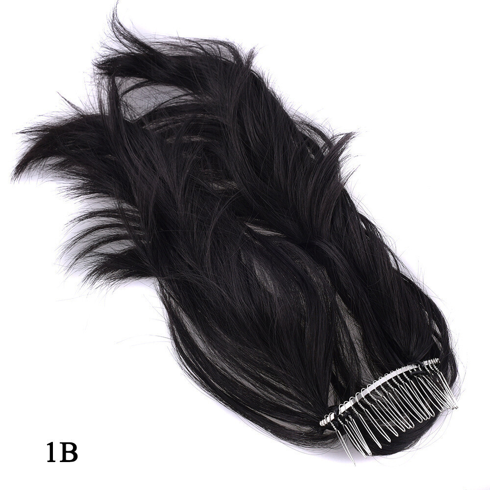 Messy Bun Hairpiece Comb Clip in Ponytails Pony Tail Hair Chignon Updo for Women