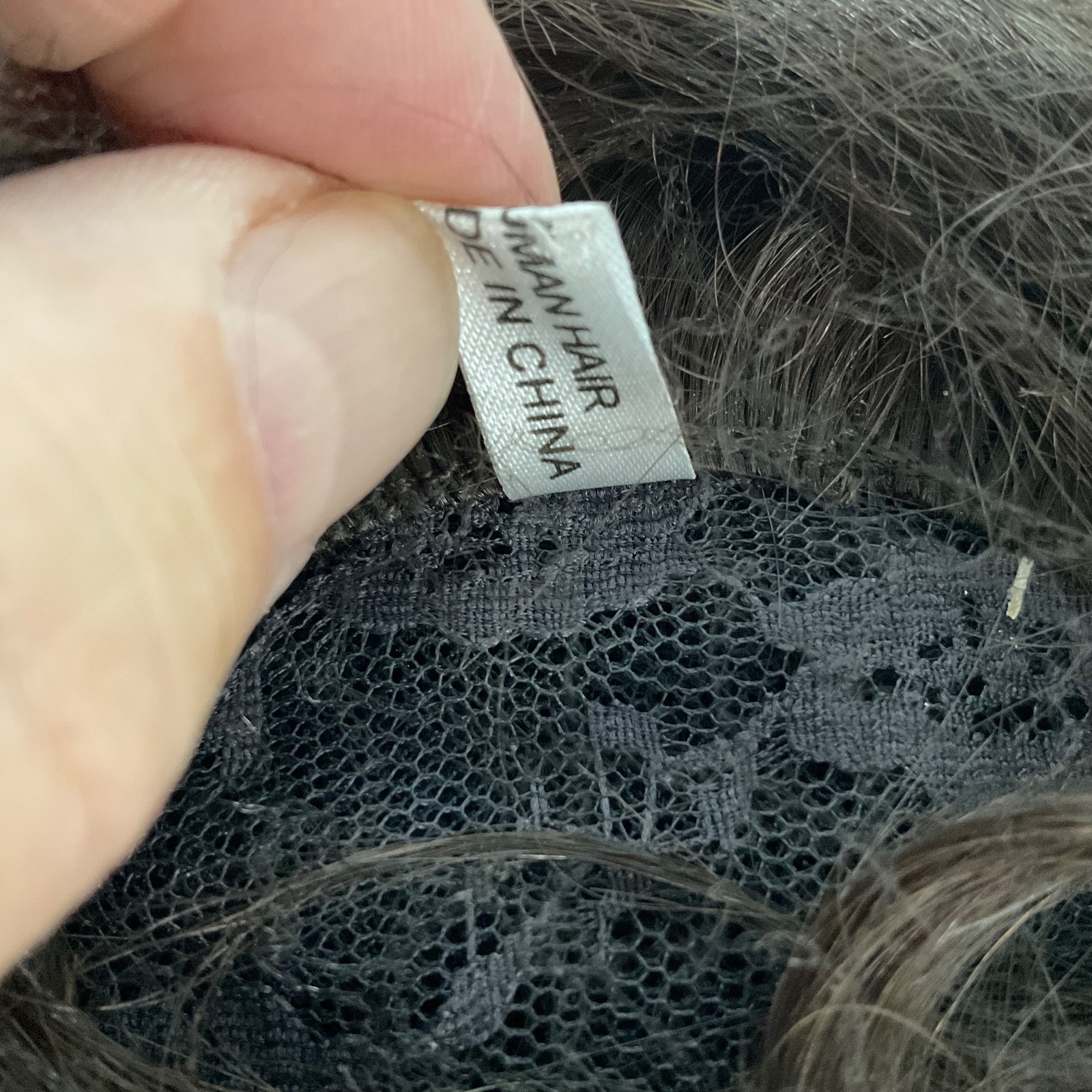6in Dark Brown Human Hair Bun Extension Clip-In Hairpiece Natural Look