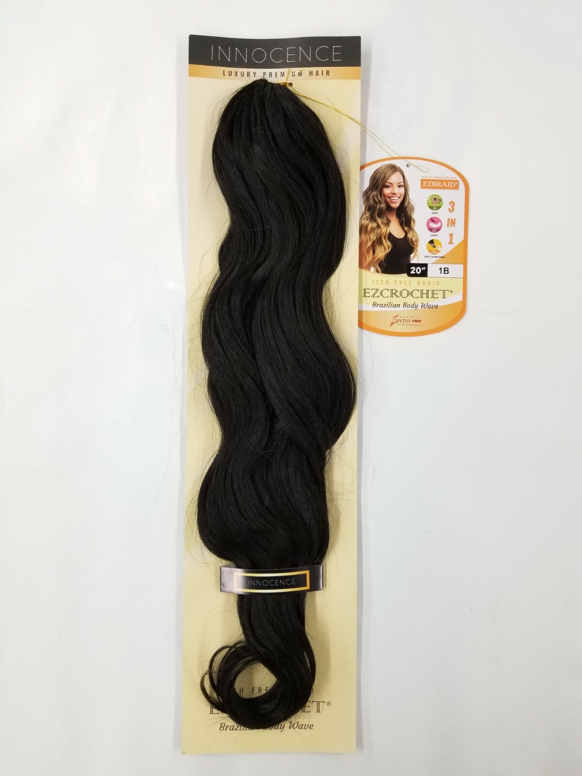 I&I Hair Innocence EZCROCHET Body Wave Crochet Braiding Hair Spectra 20″