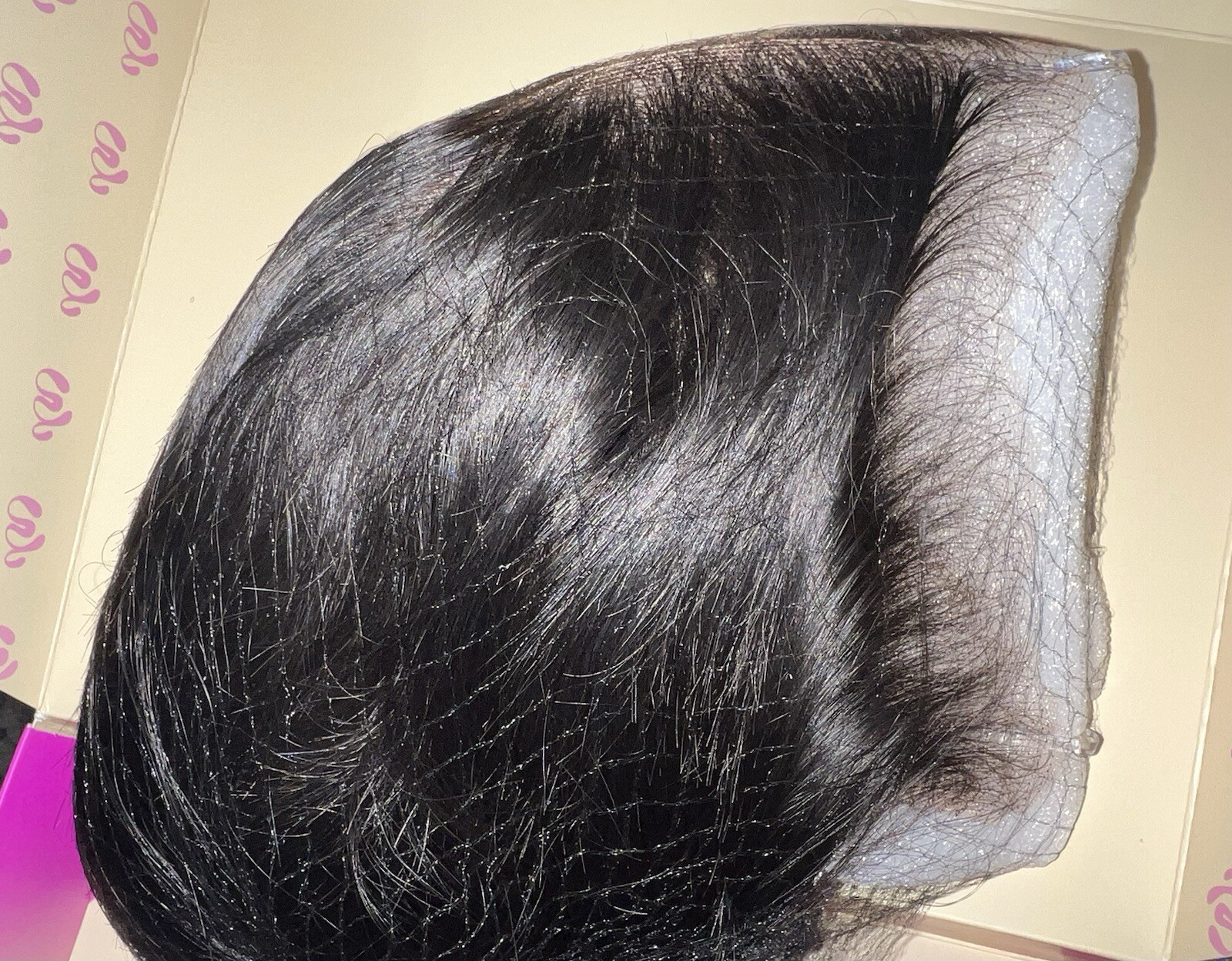 MegaLook 20 inch Human Hair Wear & Go Glueless Lace Front Wigs Pre Plucked