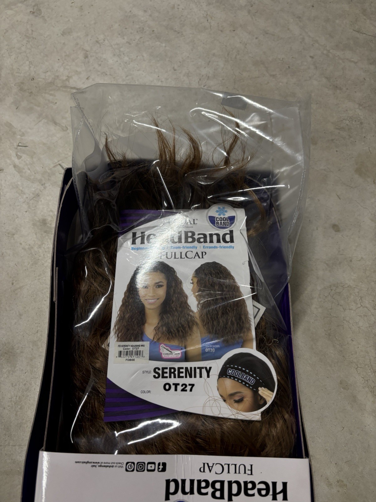 Freetress Equal Headband Full Cap Color OT27