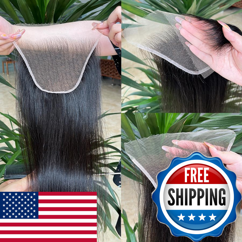 Venice Hair Real Hd Lace Closure Only 0.10Mm Ultra-Thin Invisible Crystal Hd