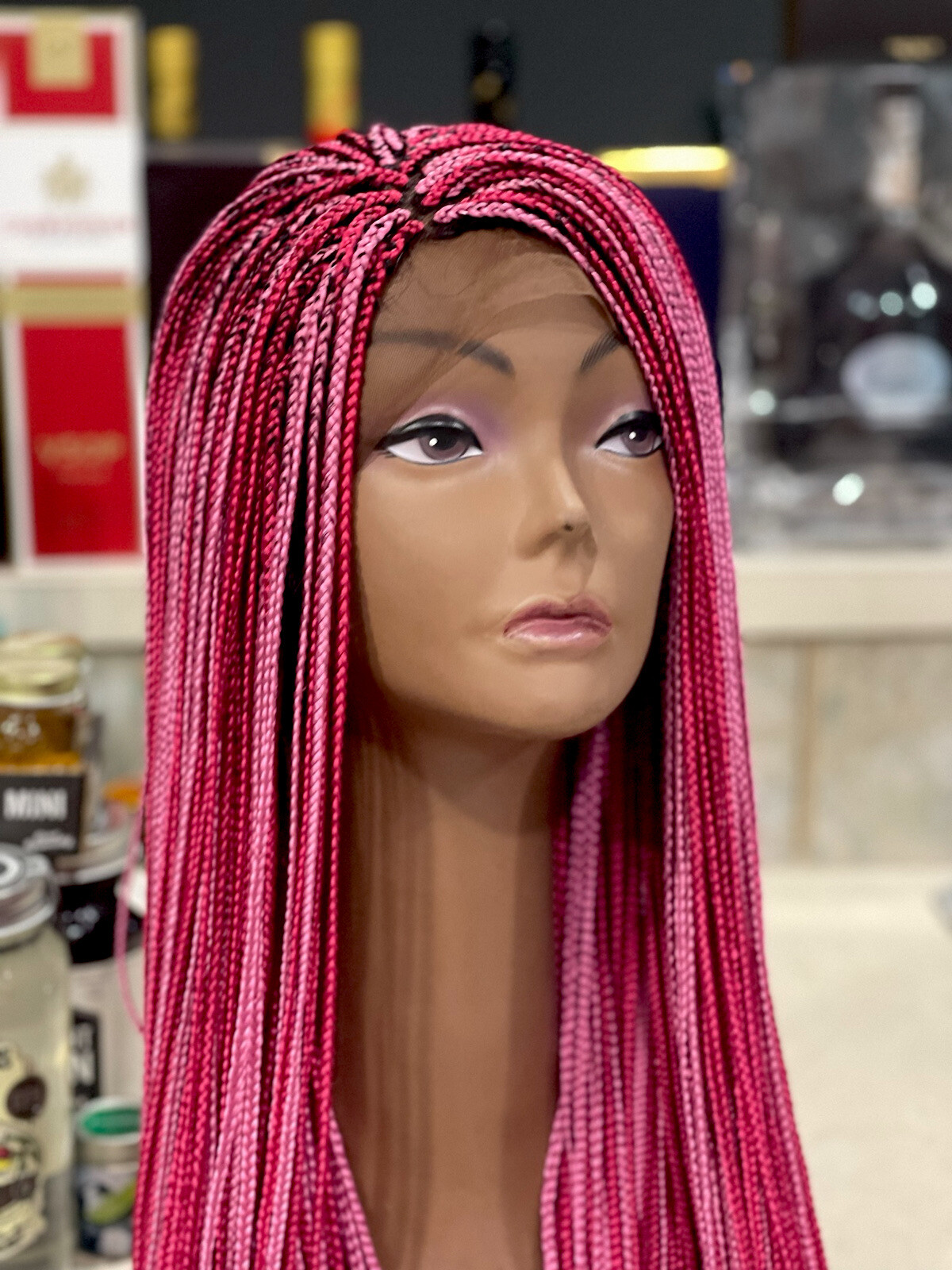 Micro Box Braided Wig (READY TO SHIP)