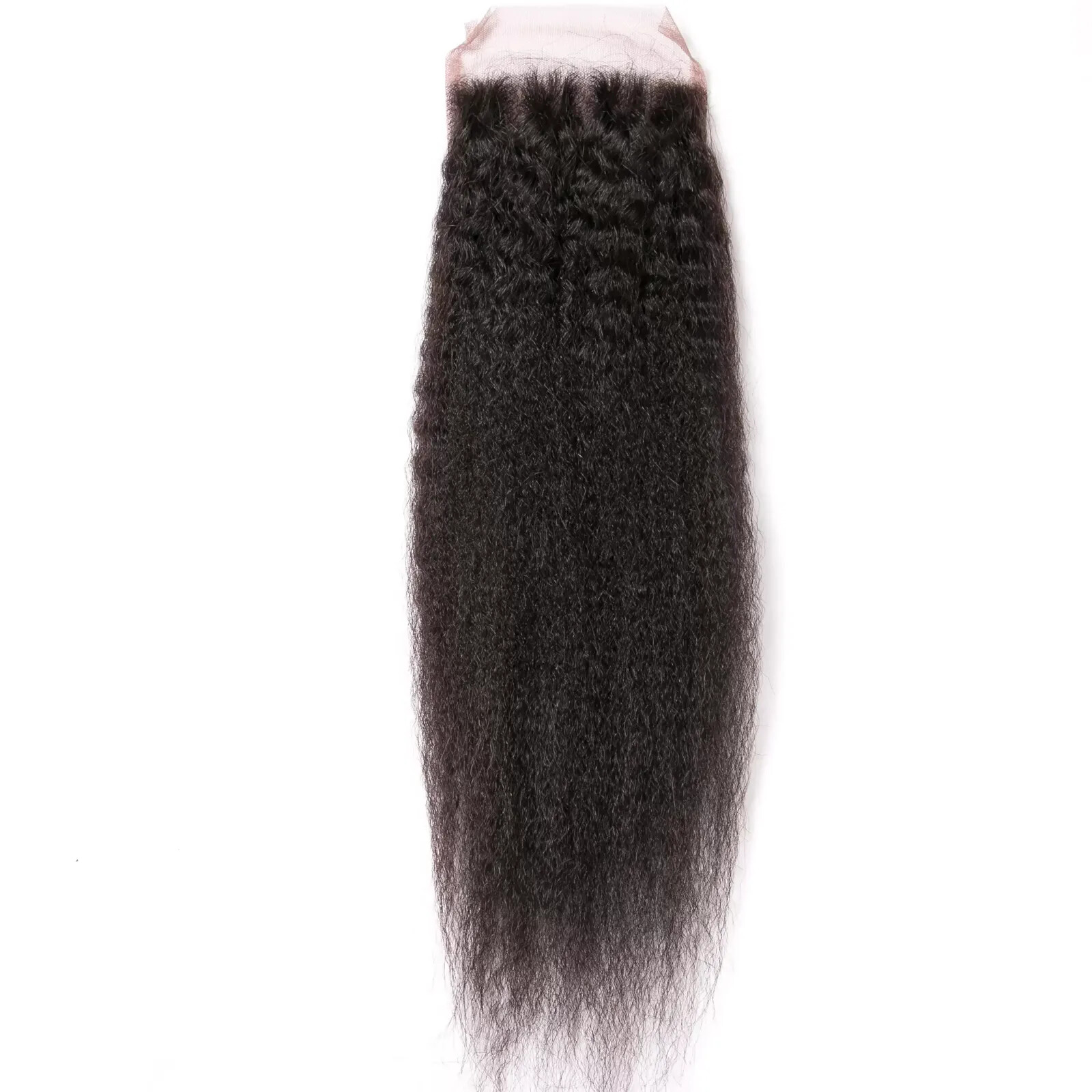 12AA BRAZILIAN HAIR YAKI STRAIGHT 4X4/5X5/13X4 SWISS LACE FRONTALS/CLOSURES 130%