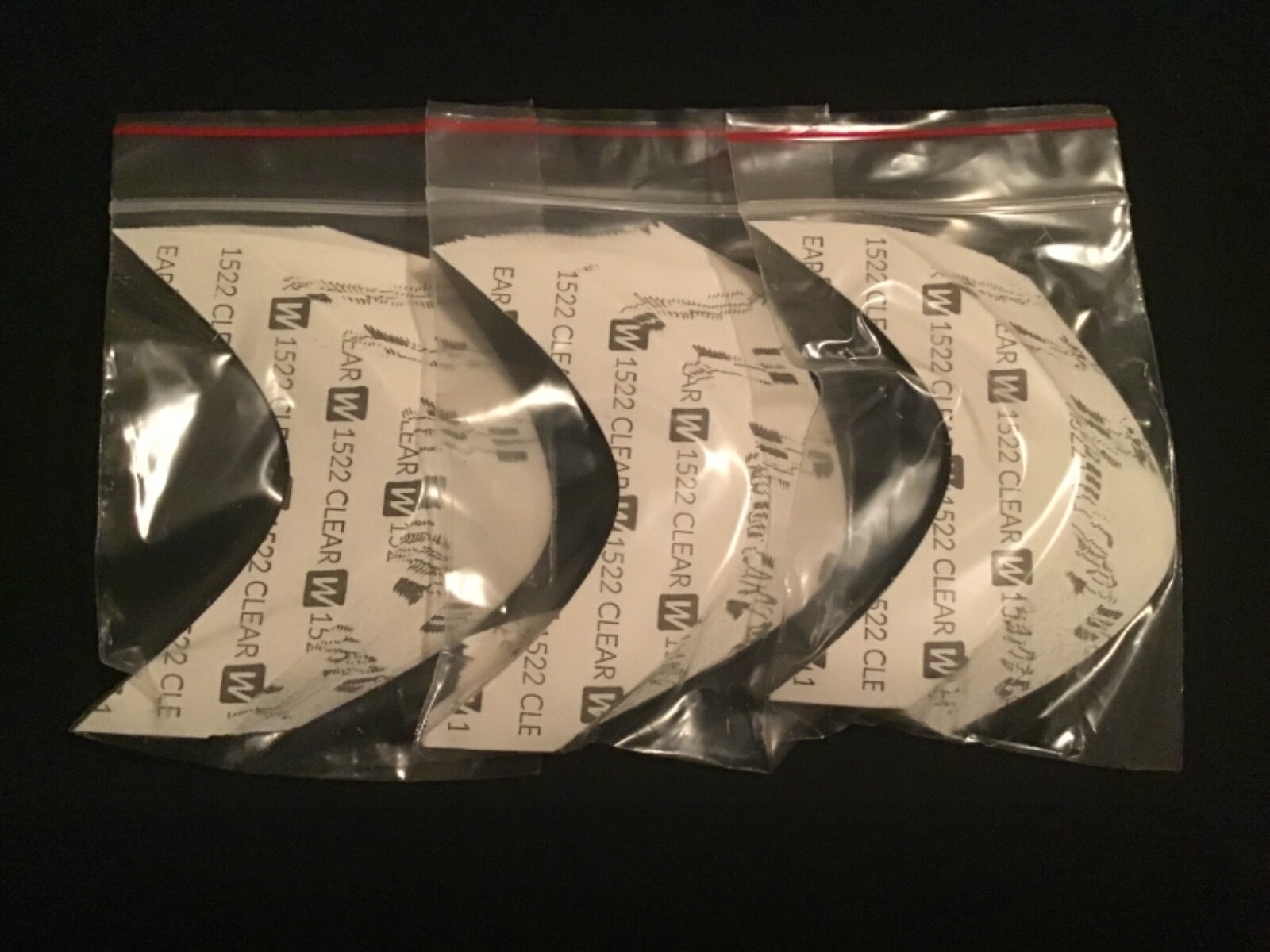 Walker 3M 1522 -108 Pc AA Contour- 3-Packs -Hairpiece Tape .Poly Wig System .NEW