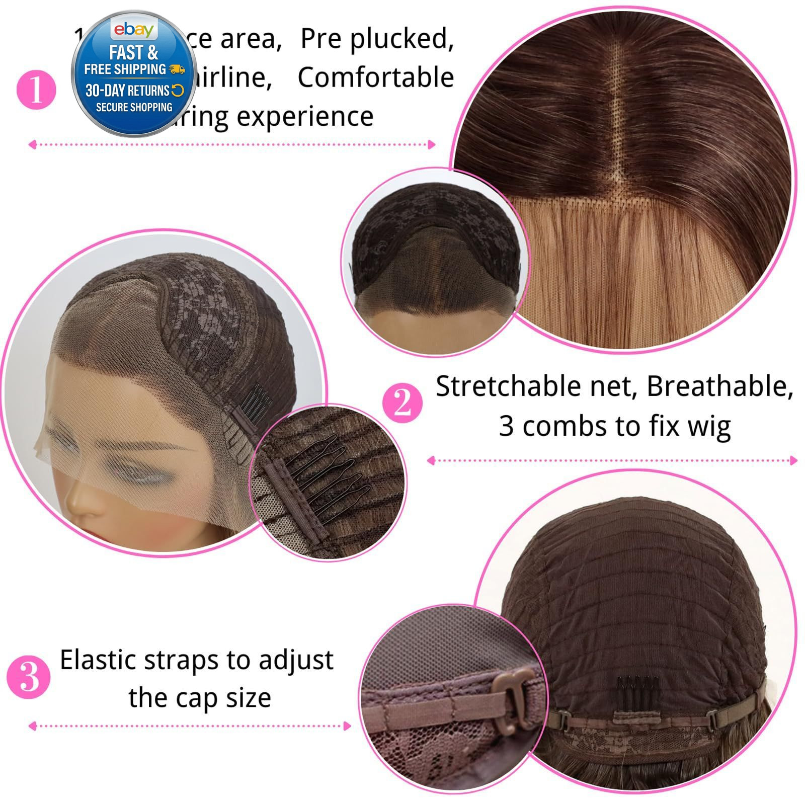 Highlight Ash Blonde Lace 150 Density, F22-Ash Wavy 24″