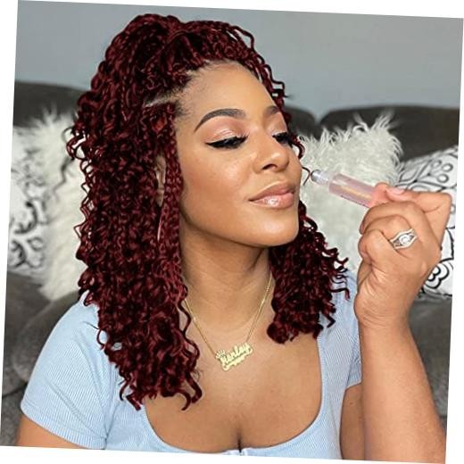 12inch Goddess Box Braids Crochet Hair Boho Box-Braids 12 Inch(Pack of 8) TBUG