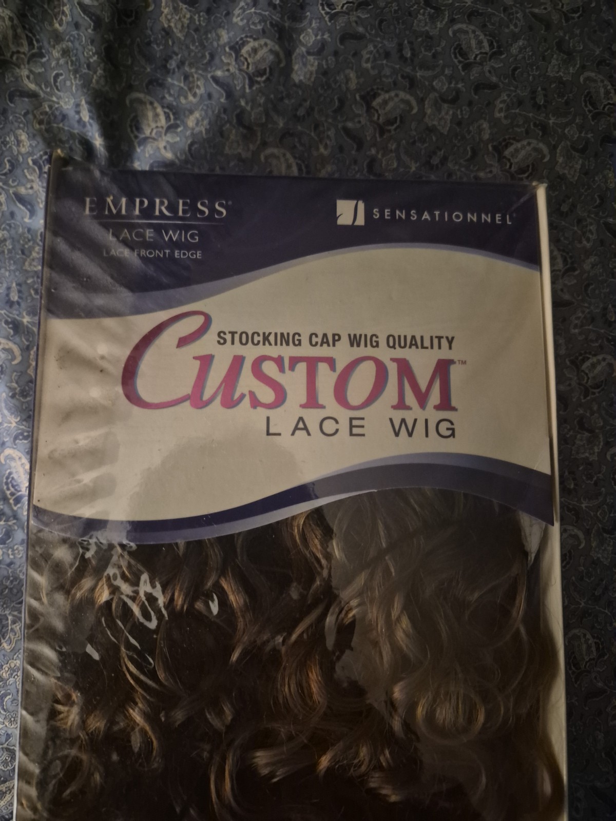 Sensationnel Empress Custom Lace Front Bliss Curl Curly Wig TP4/30/613