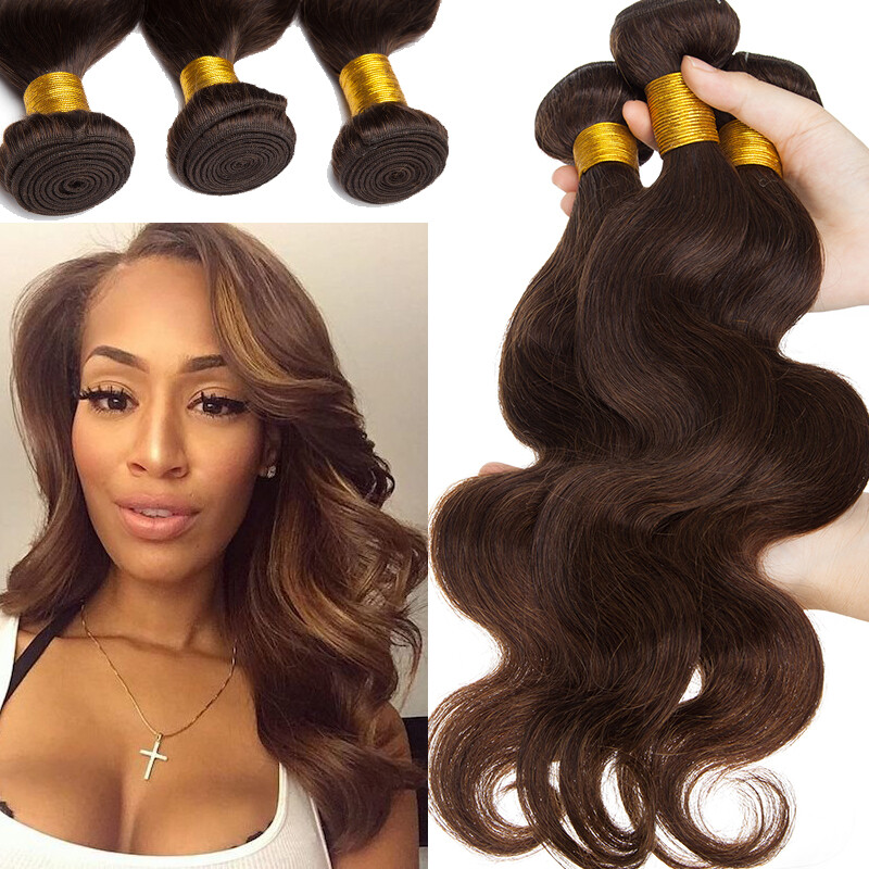 Remy Double Weft Virgin Human Hair Extensions 3Bundles Wavy Straight 300g Blonde
