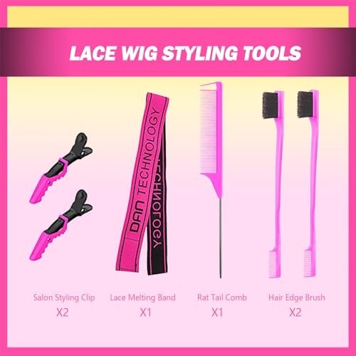 Wig Installation Kit – Glue, Remover, Hair Wax Stick, Edge Control, Cap & Comb S