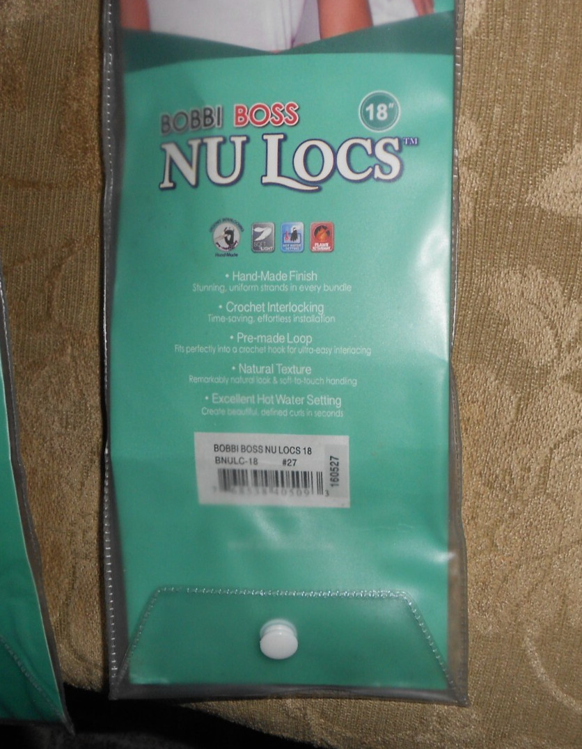 Bobbi Boss Nu Locs American Roots Braid Collection 3 Packs 18′ Color 27