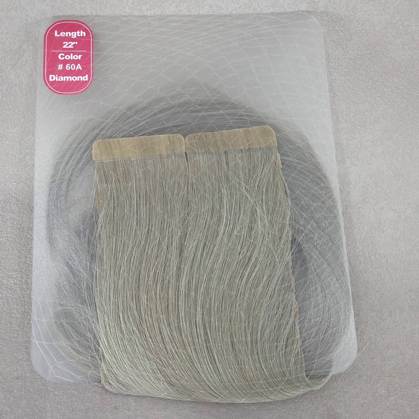 Hotheads Tape-In Extensions LUSH Originals 26” 20 Pieces Diamond #60A New Remy