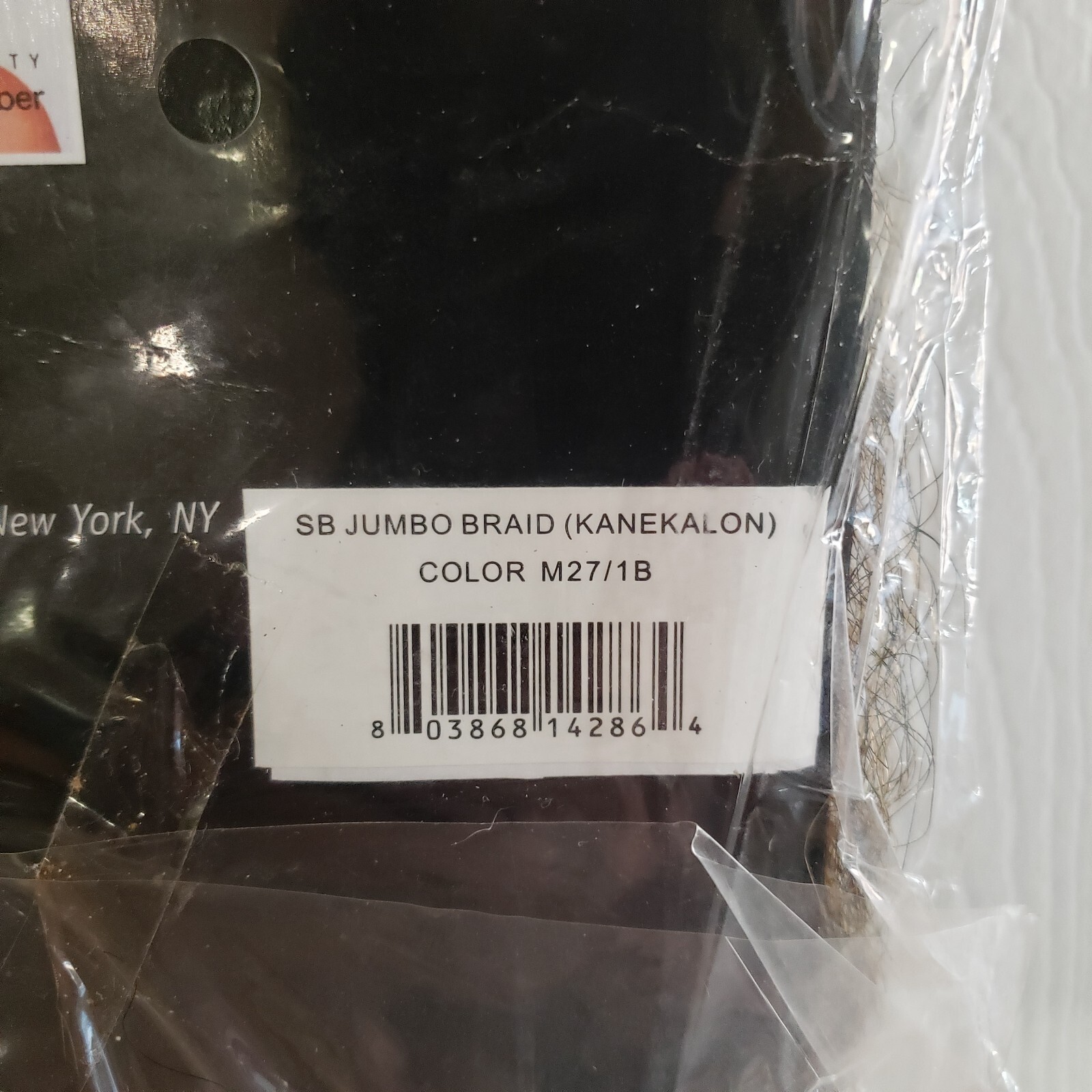 Sensationnel Jumbo Braid (lot of 2) 100% Kanekalon Fiber Colors 30 and M27/1B
