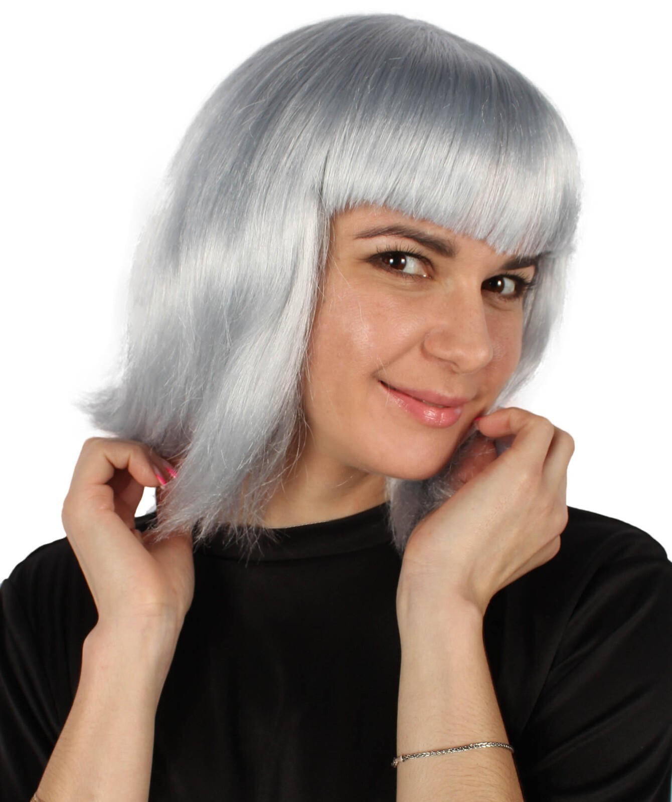 Adult Women’s Straight Short Vampire Wig | Premium Breathable Capless Cap HW-162