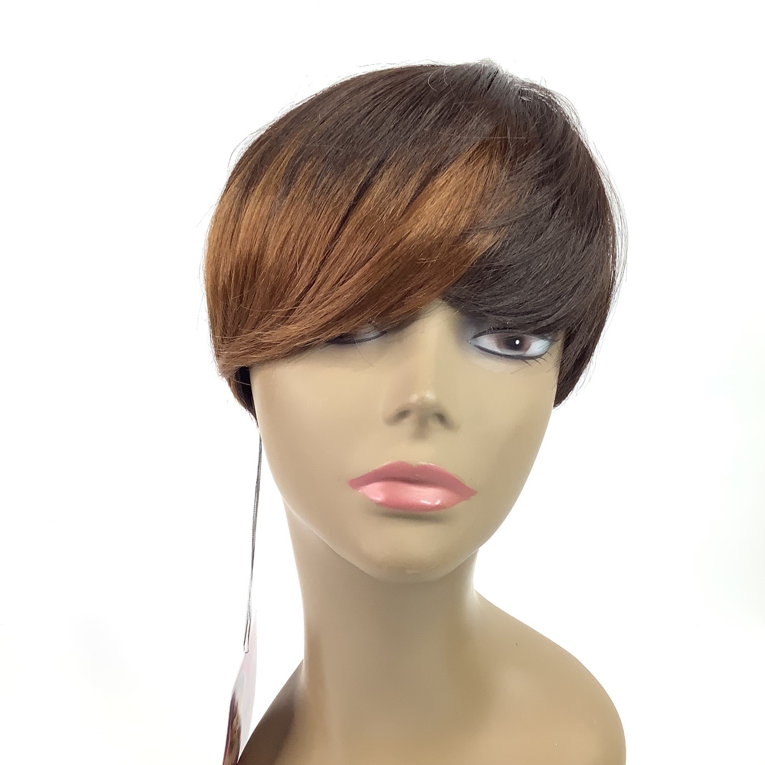 Vanessa Smart Bio Wig Short Pixie Cut Heat Fiber FF430 Brown
