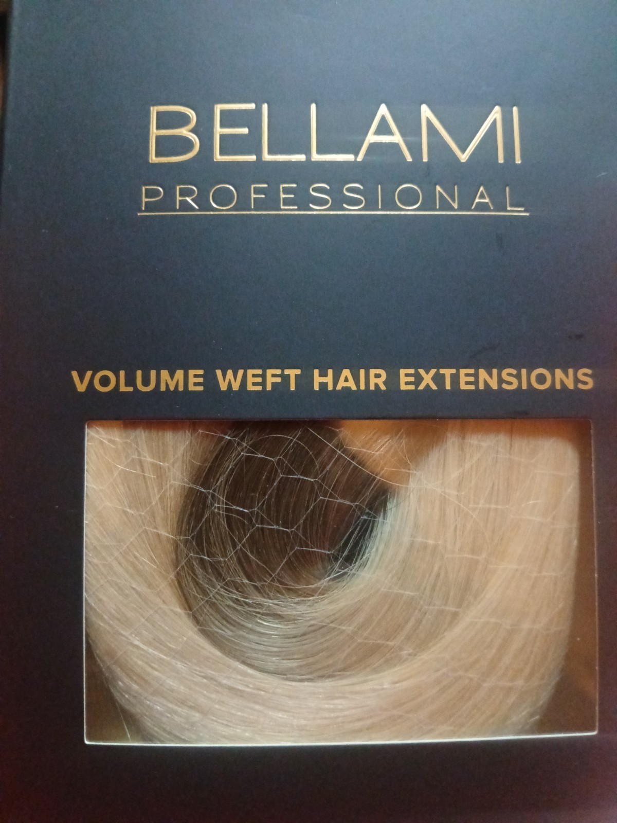 Bellami 20″ Walnut Brown Ash Blonde Rooted Volume Weft
