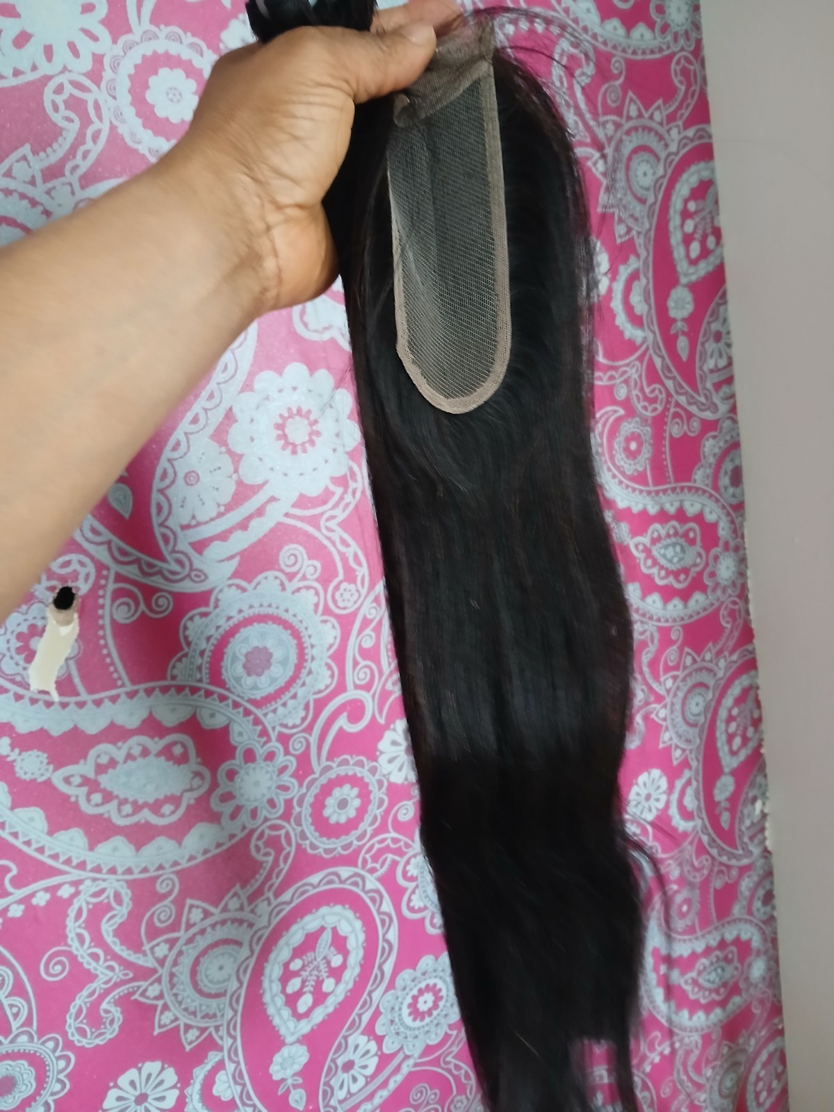 12A VIETNAMESE VIRGIN HUMAN HAIR DOUBLE DRAWN 22+22+24&22INCH 2×6 CLOSURE 340g