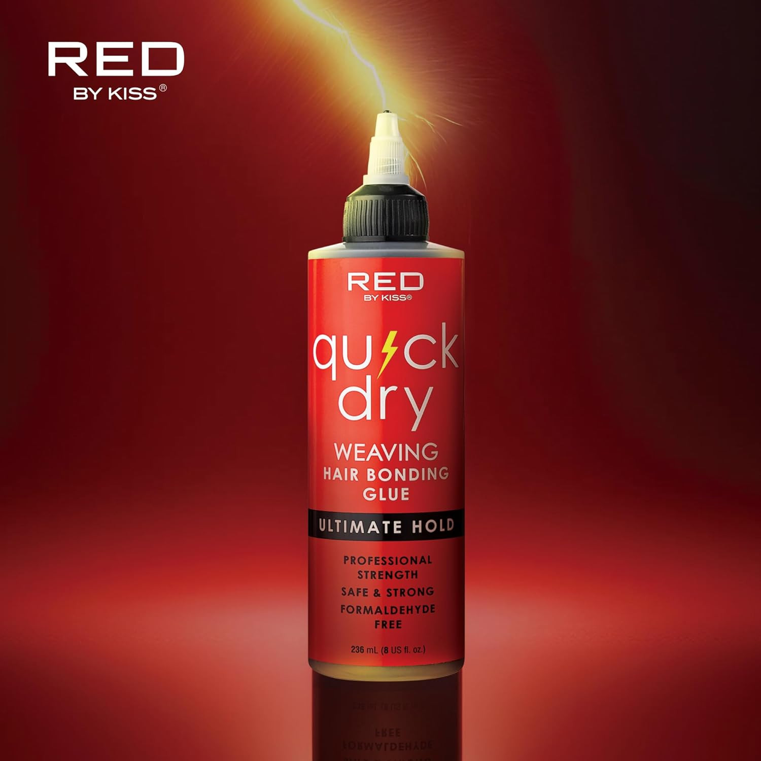 Quick Dry Hair Bonding Glue, Professional Strong & Long-Lasting Weave Adhesive,