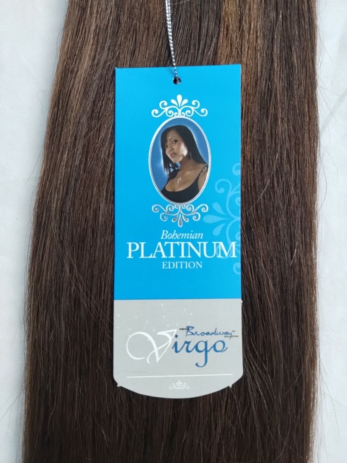Broadway Virgo Bohemian Platinum Ed. 100% Human Hair Extension Silky 10 P4/30