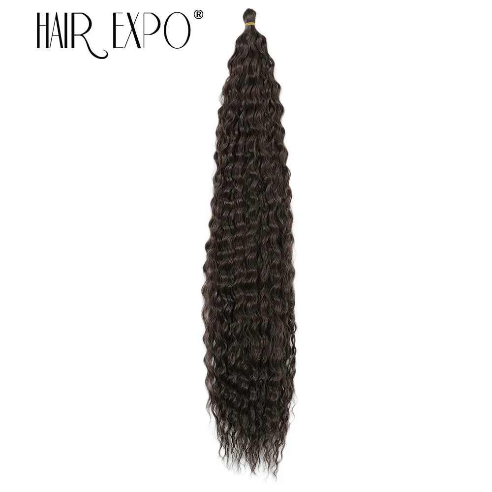 30 Inch Soft Synthetic Ariel Curl Deep Wave Twist Crochet Braids Hair Extensions