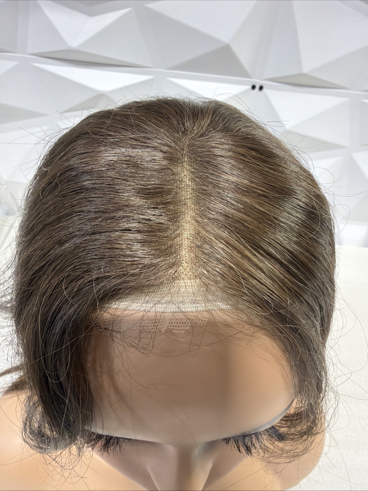 UNIWIGS Lacefront Topper Ultra Breathable 8.5 X 9 HUMAN HAIR 14in