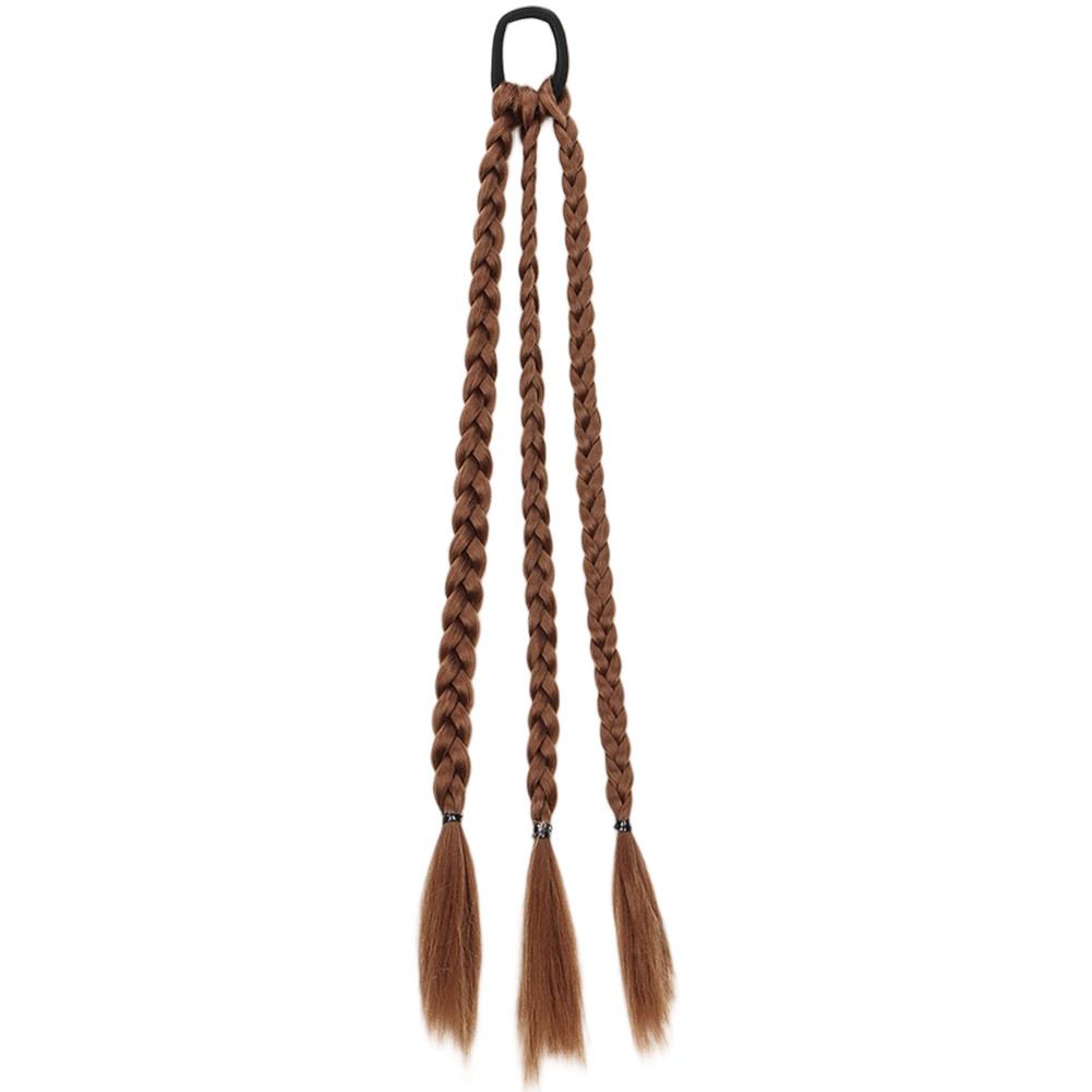 Boxing Braids Synthetic Hair Extension with Pearl Accents High Temperature Wire