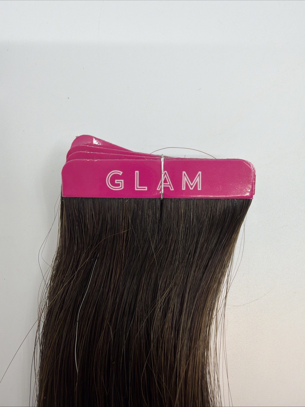 Glam Seamless 14” Tape in Hair Extensions Espresso Dark Brown #1C Pack NEW