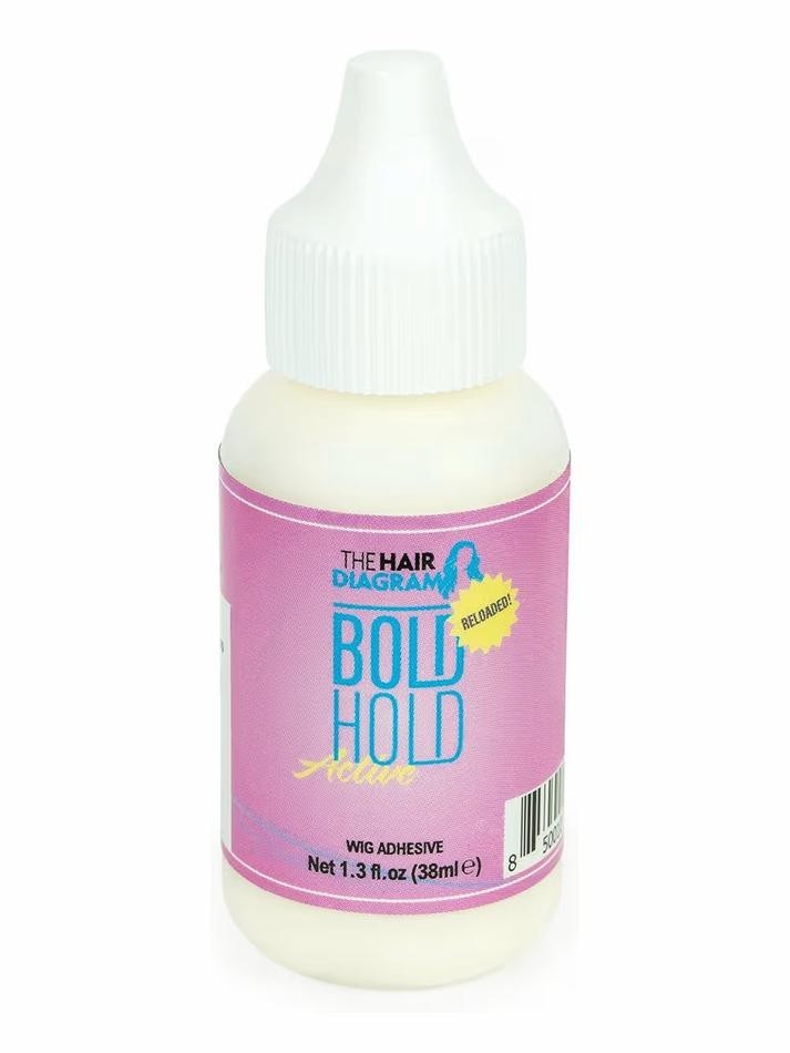 Bold Hold Active The Hair Diagram Lace Wig Adhesive Glue 1.3 Oz