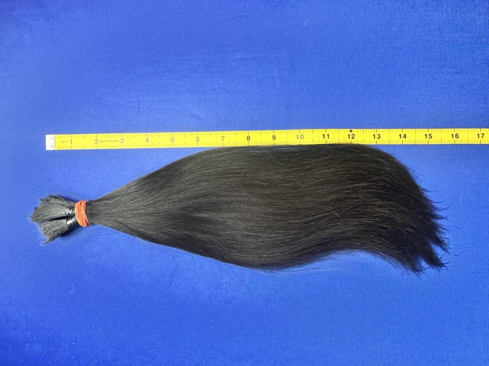 1436 human hair 16 Inch 0.17 Ib, 80 Gr