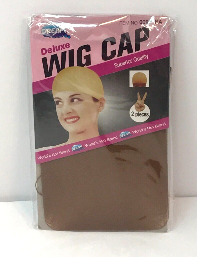 DREAM Deluxe Wig Cap 2 pc Item Number 0097 NA Dark Beige One Size Fits All
