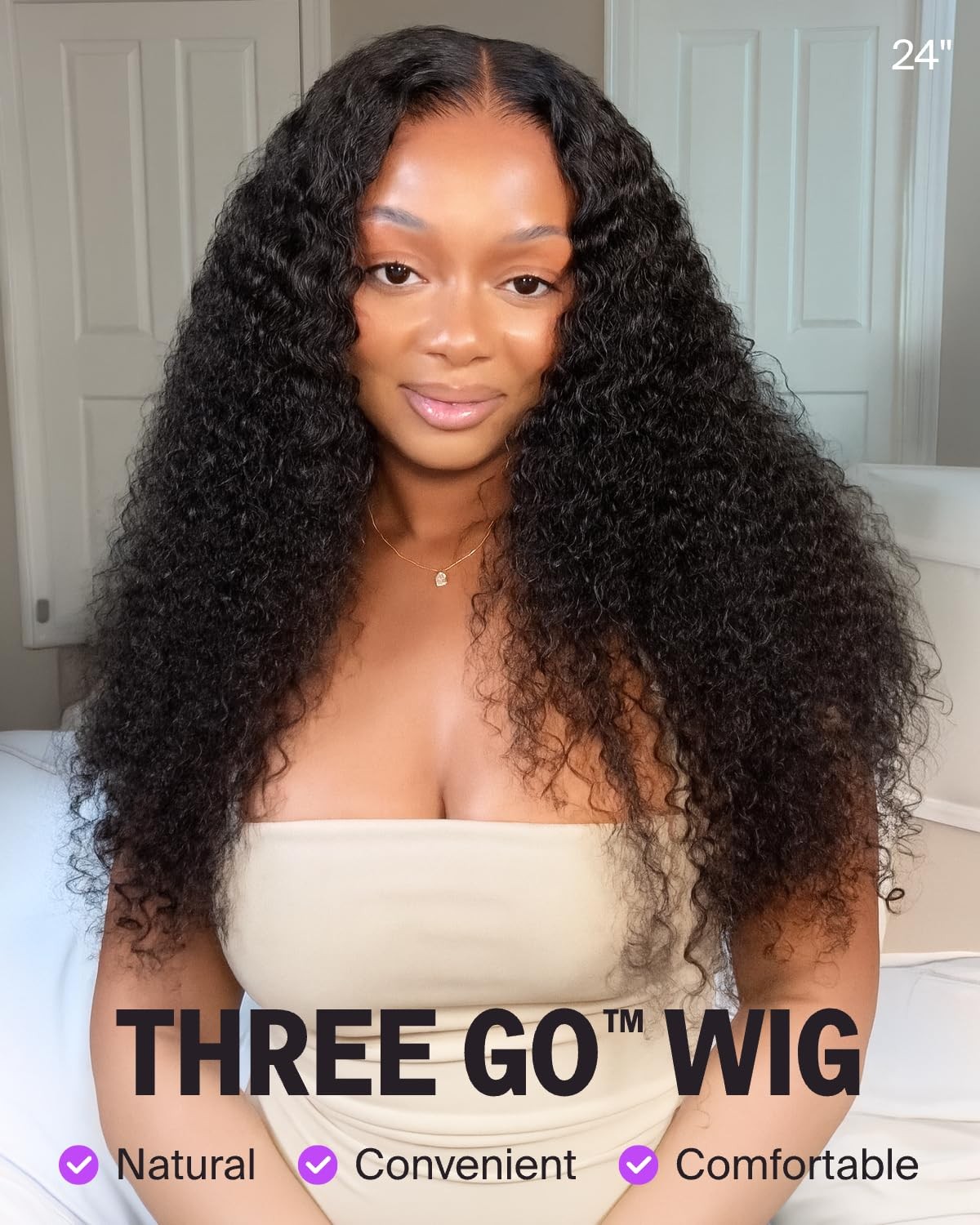 Megalook Hair 13X6 Deep Wave Lace Front Wigs Human Hair Glueless Wear And Go
