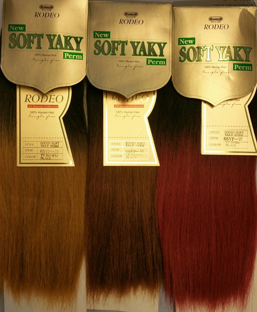 Rodeo 100% Human Hair for Weaving- SOFT YAKY PERM – CLEARANCE SALE!!