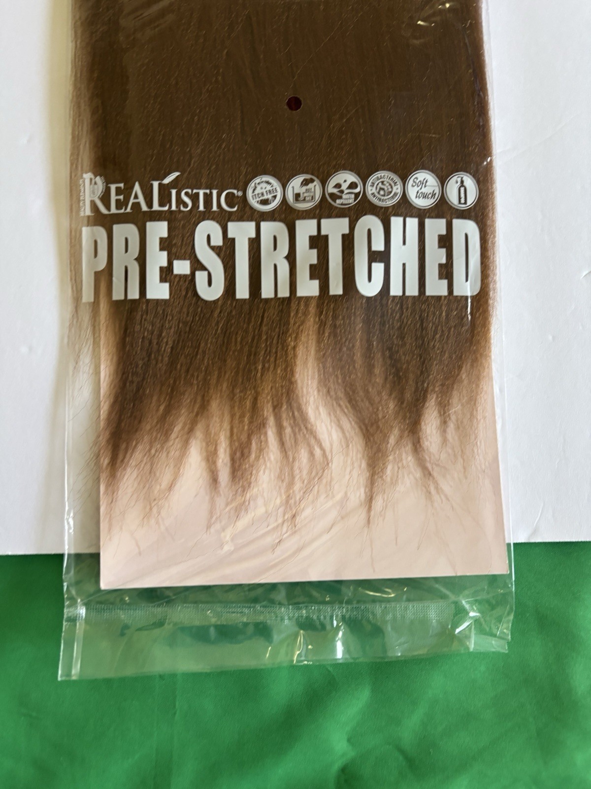 Realistic 50” 3X GHANA PRE STRETCHED Kanekalon 100% Color T1B30