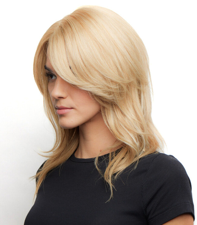 OLIVIA HUMAN HAIR Wig by RENE OF PARIS, *ANY COLOR!* Mono Top + Lace Front, NEW