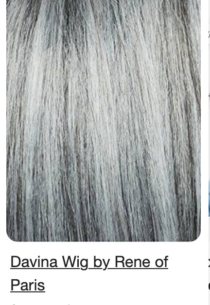 Rene of Paris Wig DAVINA Color: SALT & PEPPER NEW, NEVER WORN