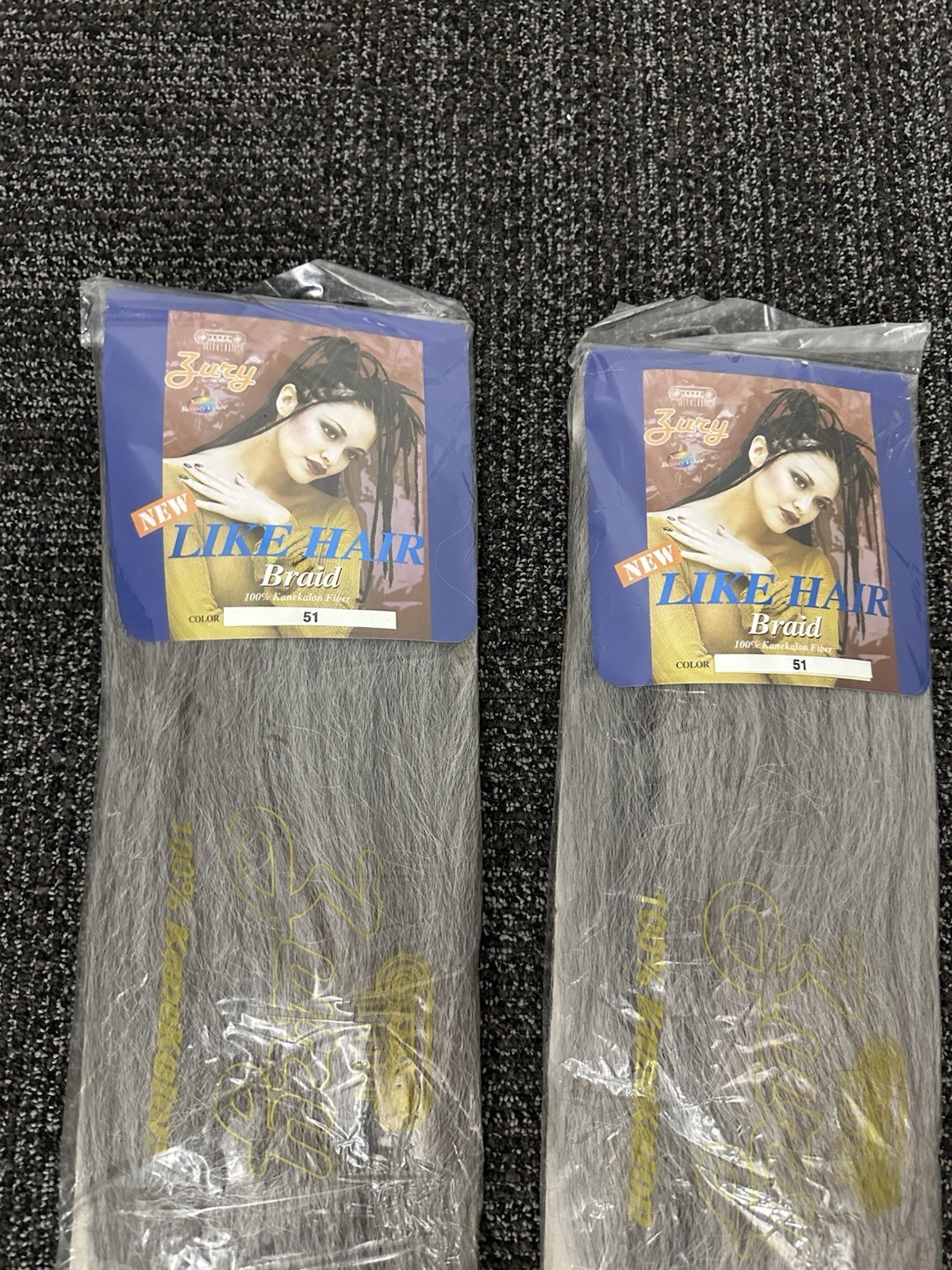 Set Of 2 ROYAL IMEX Hair 100% Kanekalon Fiber Brand New In Package Color 51