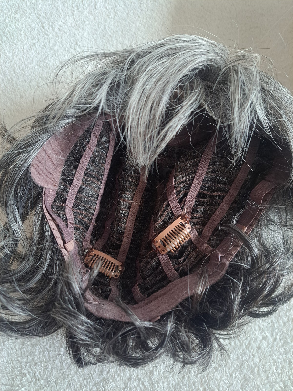 Raquel Welch Sheer Indulgence Wig RL511 Sugar & Charcoal Color Average Hairuwear