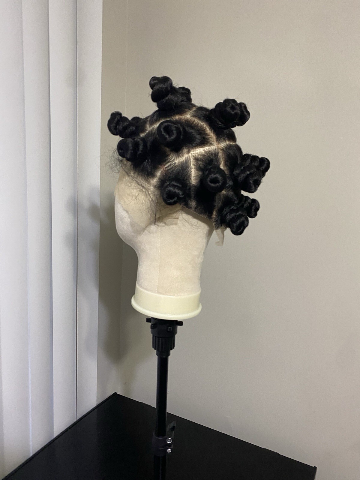 Luxurious 180% Density Full Lace Wig For Women High Temperature Fiber Chic Braid