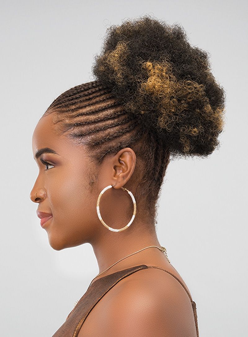 JANET COLLECTION AFRO PUFF DRAWSTRING