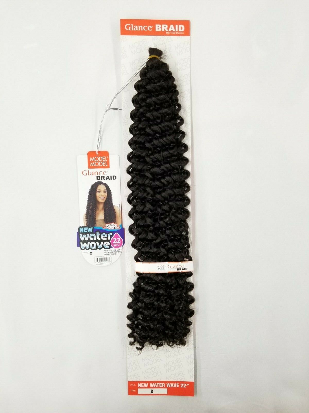Model Model Glance Water Wave Crochet Braiding Hair