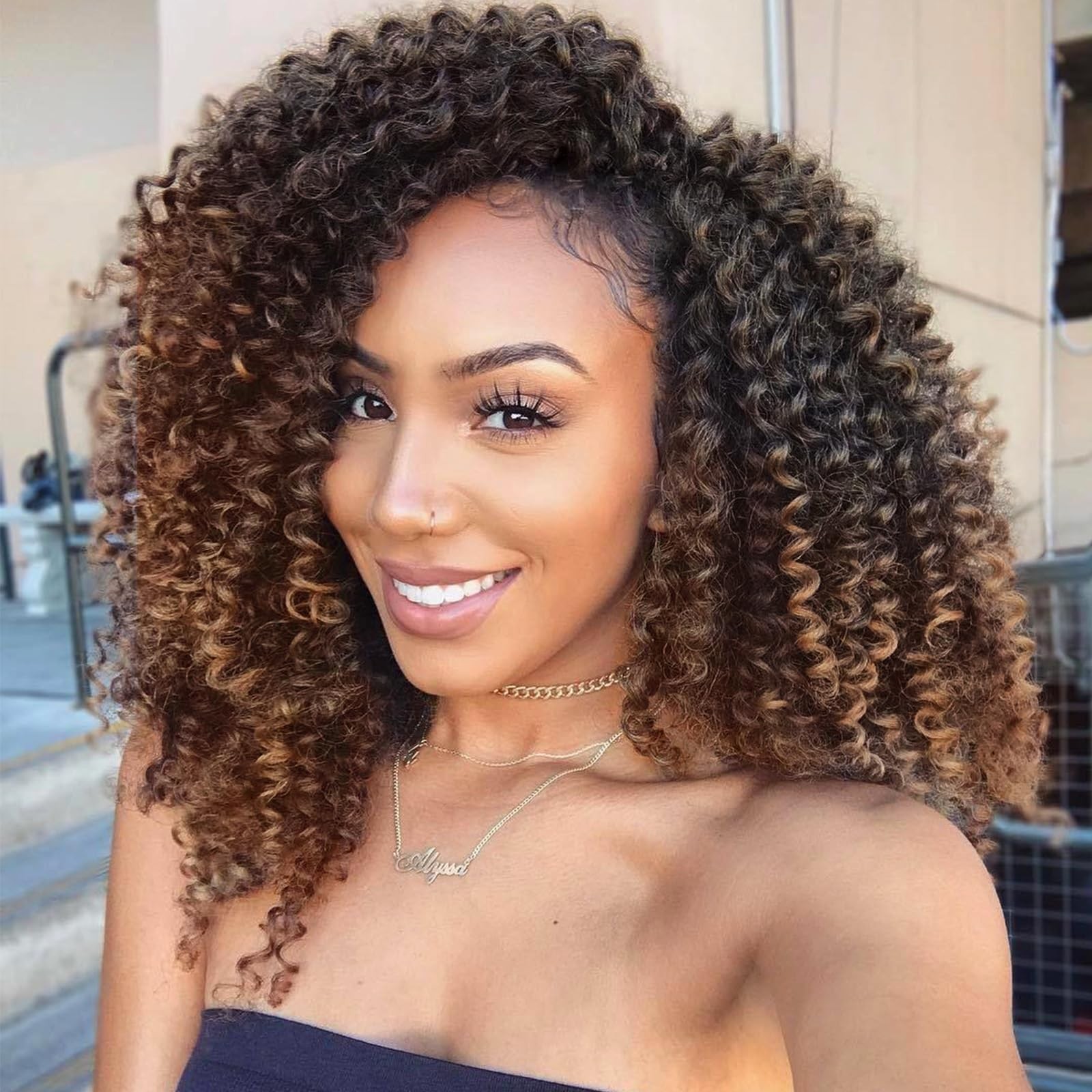 Afro Kinky Curly Crochet Hair Extensions – Marlybob Braiding Hair for Black W…