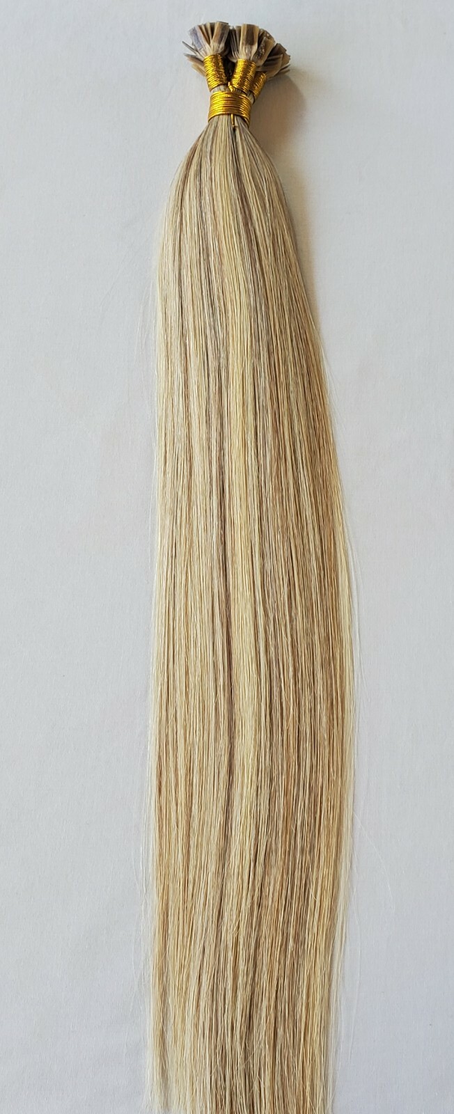 18″,22″ 100 grams ,Flat Tip Keratin Remy Human Hair Extensions # 18/613