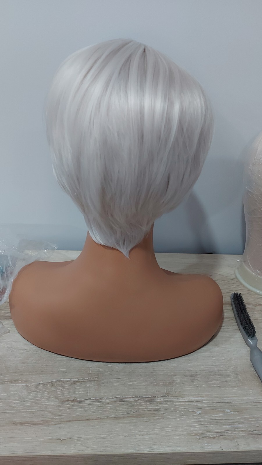 Arda Wigs Classic Blue Steele Silver Cosplay Costume